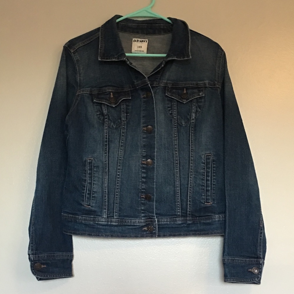Old Navy Denim Jacket size LARGE